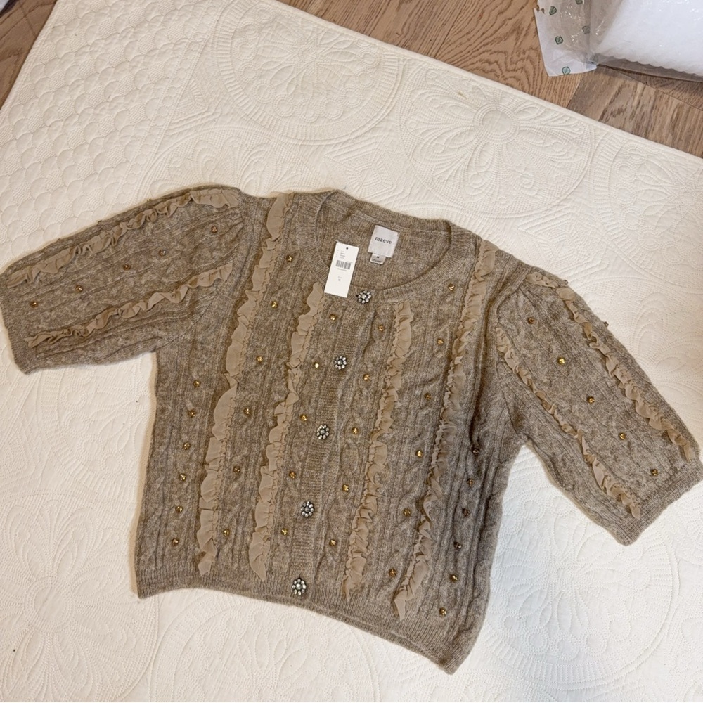 NWT anthropologie Maeve Sweater M 94254323